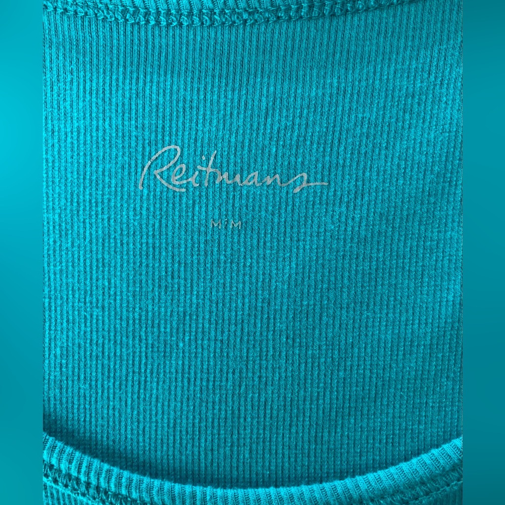 🌟2/$20🌟 Blue Ribbed Tank Top - Picture 4 of 6